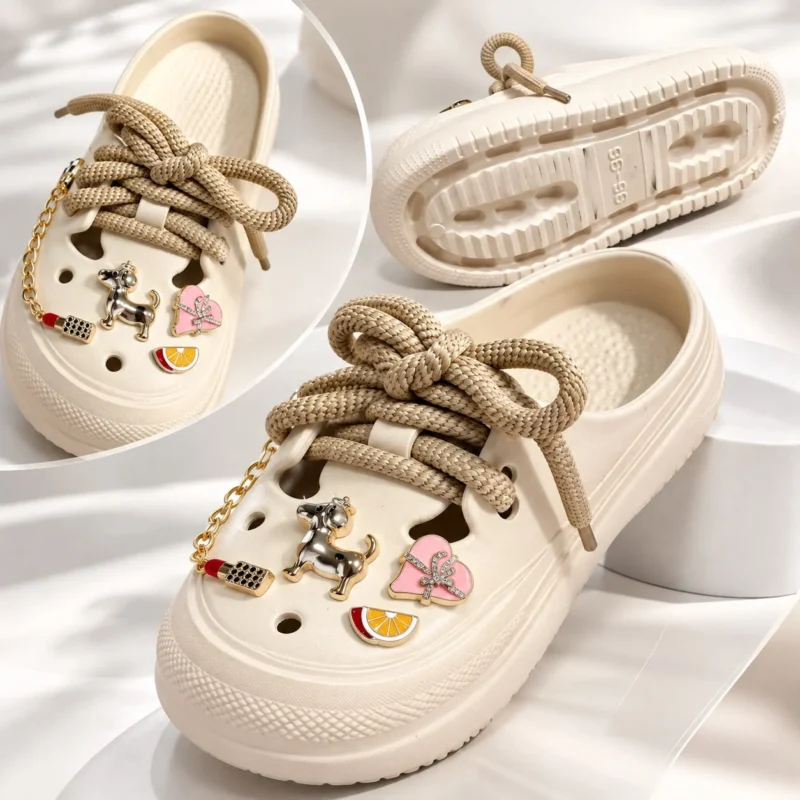Zuecos Platform EVA – Almendra Kiut – Concept Shoes